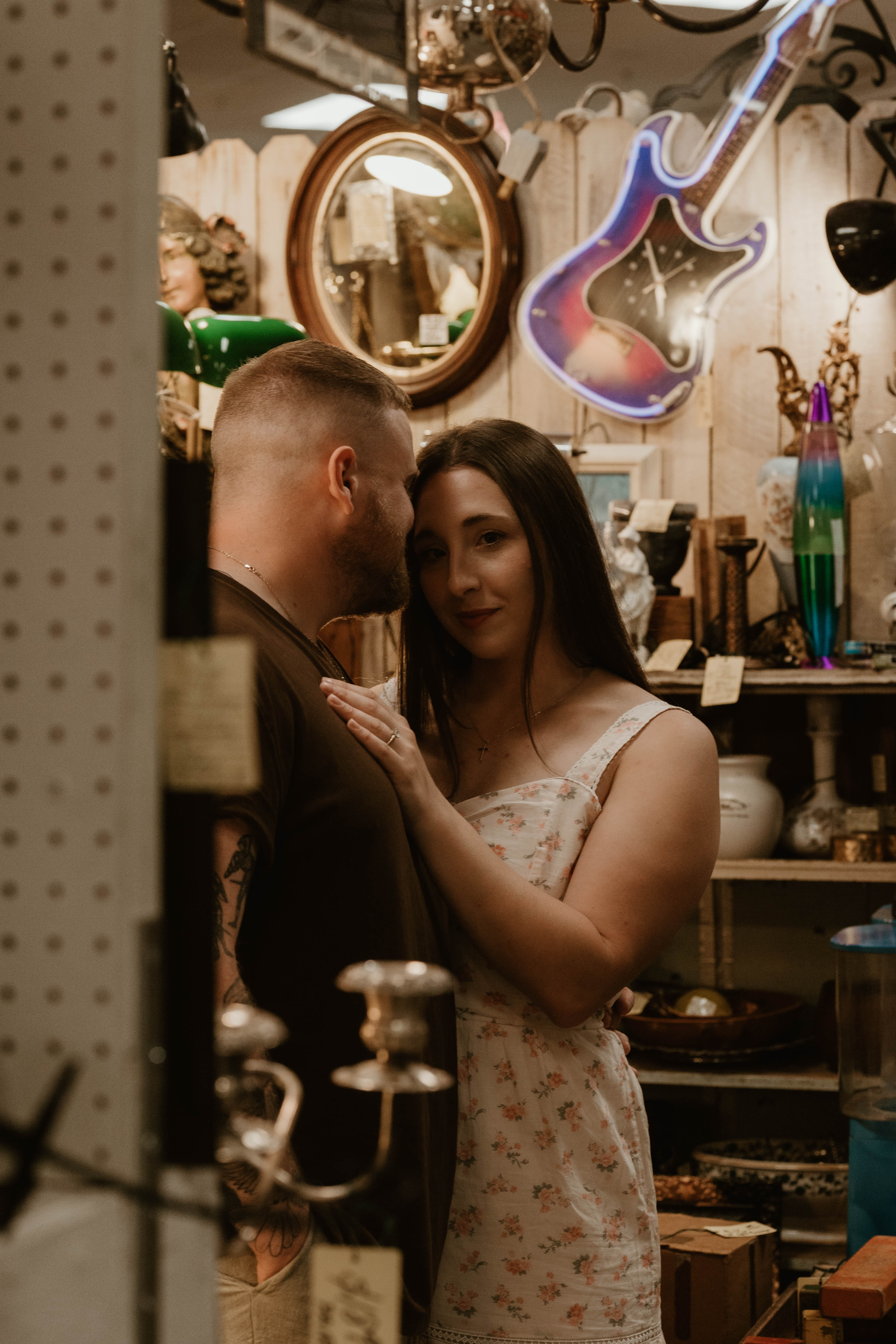 A Thrift Store Engagement